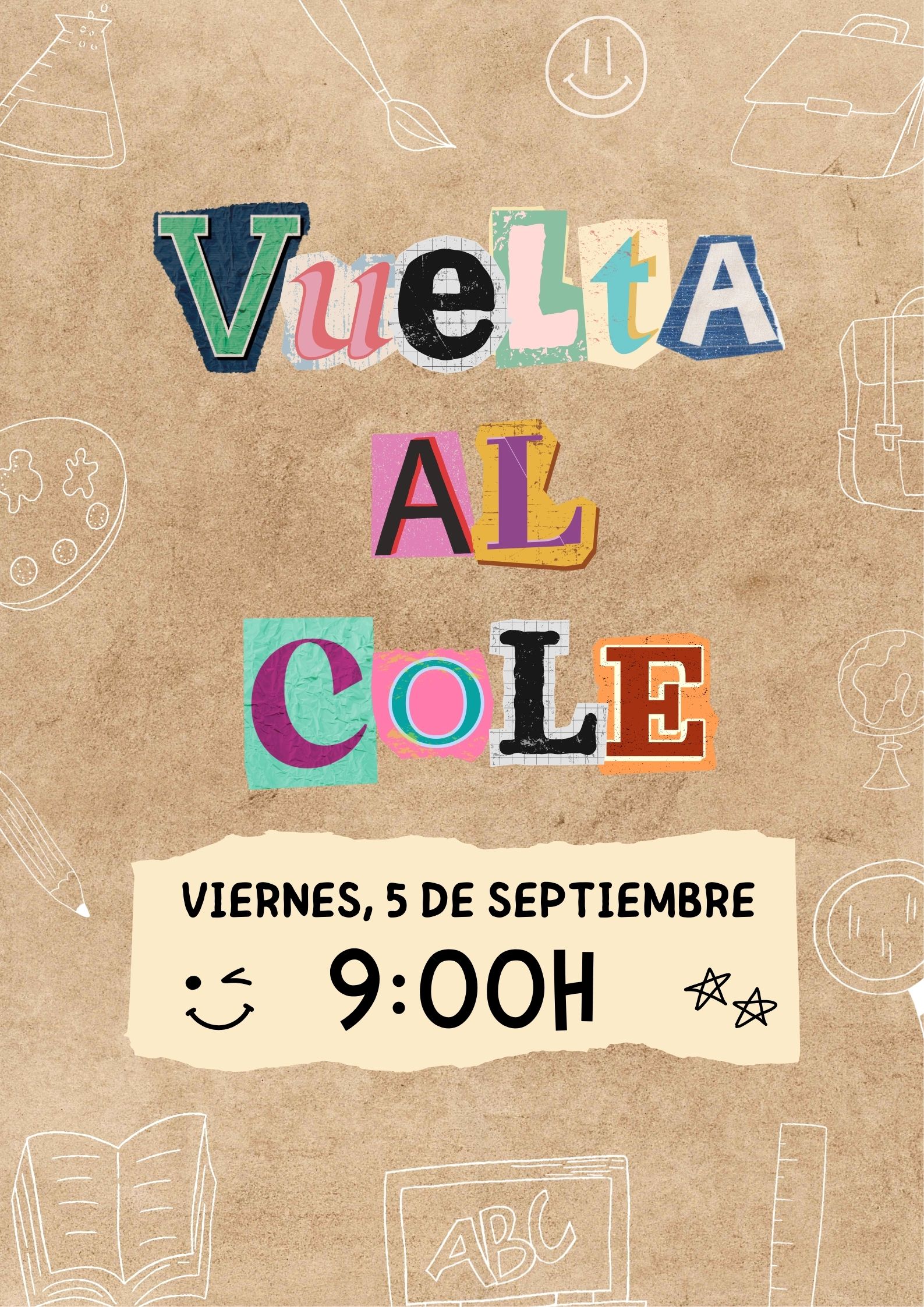 ¡Vuelta al cole!